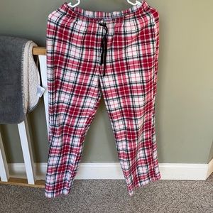plaid pajama pants